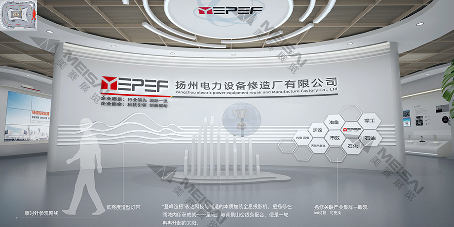 扬州电力设备修造厂企业展厅