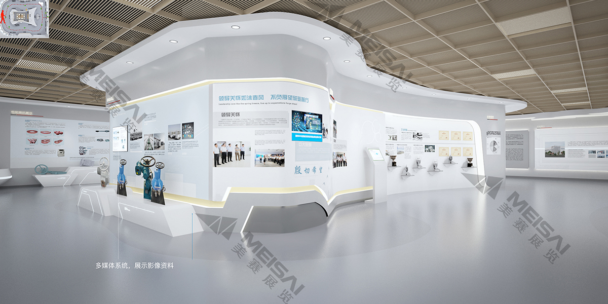 扬州某电力设备修造厂 | 企业展厅案例